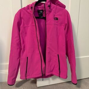 North Face Pink Jacket mint condition sz S